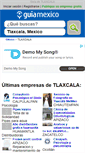 Mobile Screenshot of guia-tlaxcala.guiamexico.com.mx