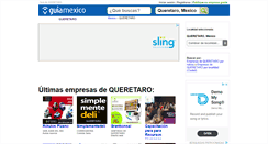 Desktop Screenshot of guia-queretaro.guiamexico.com.mx