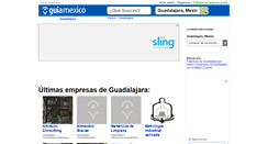 Desktop Screenshot of guia-guadalajara.guiamexico.com.mx