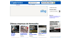 Desktop Screenshot of guia-hermosillo.guiamexico.com.mx