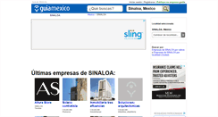Desktop Screenshot of guia-sinaloa.guiamexico.com.mx