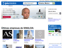 Tablet Screenshot of guia-sinaloa.guiamexico.com.mx